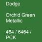 Preview: Dodge, Orchid Green Metallic, 464 / 6464 / PCK.
